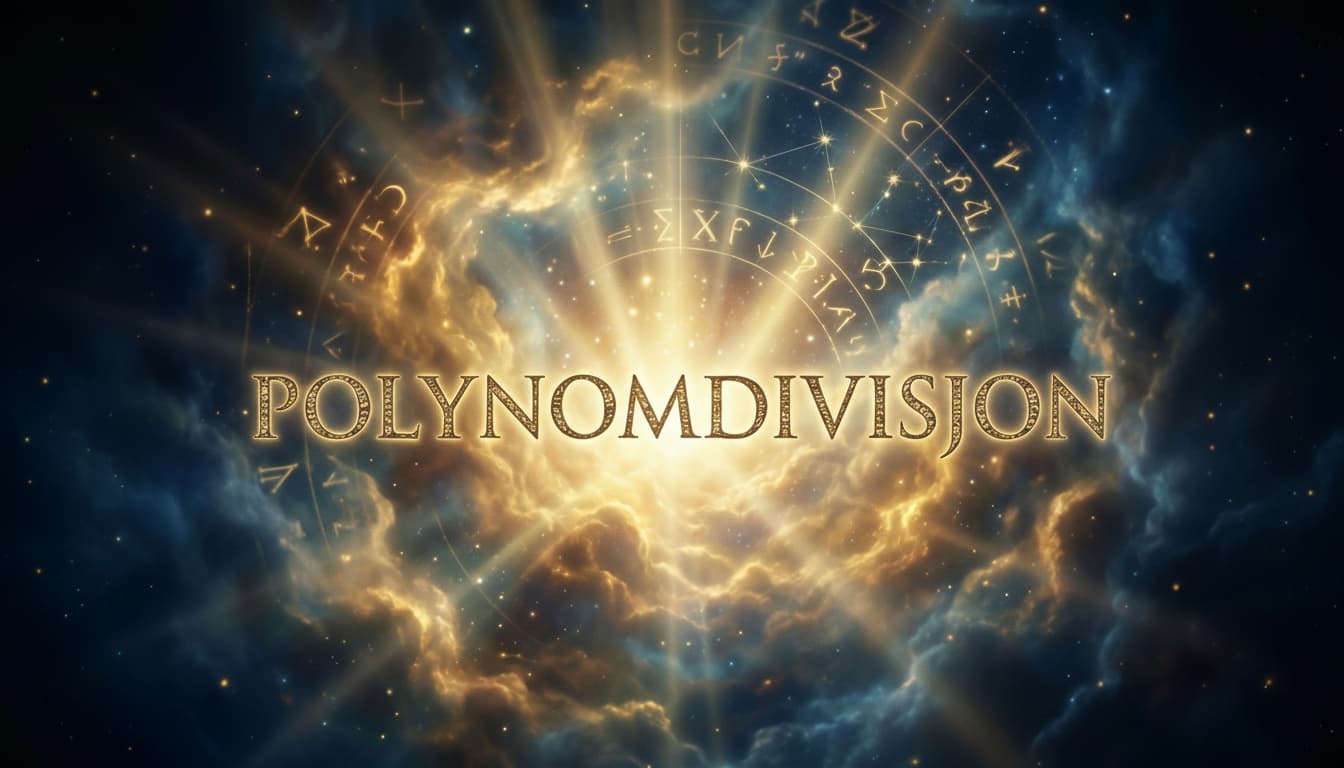 Polynomdivisjon - introduksjon