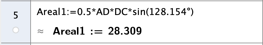 del2 oppg6a cas areal adc
